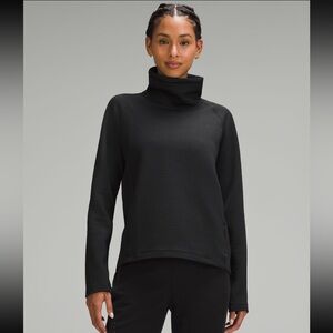 NWOT lululemon Waffle-Knit Funnel-Neck Long Sleeve Shirt